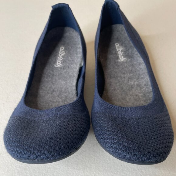 Allbirds Blue Ballet Flats Tree Breezer Size 5.5 - Picture 6 of 16